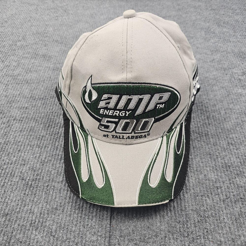 Talladega Superspeedway Hat Cap Strap Back Amp Energy 500 NASCAR Racing Y2K